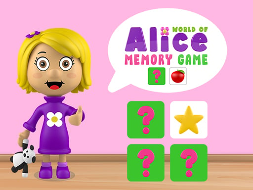 World Of Alice   Memory Game 