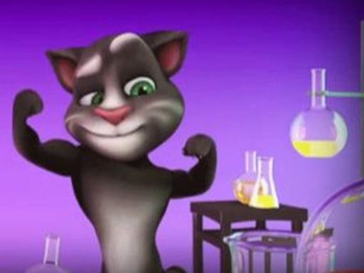 Talking Tom In Laboratory