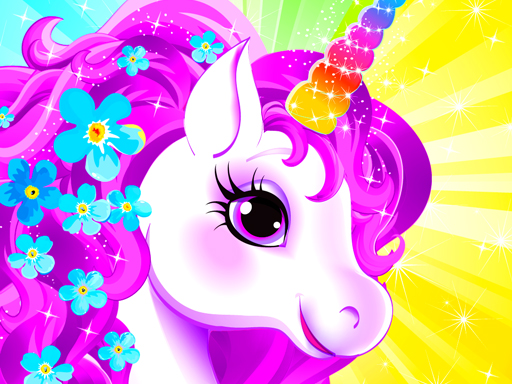 Unicorn Dress Up Game For Girl