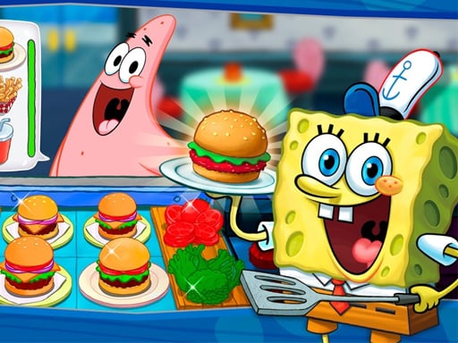 Spongebob Cook : Restaurant Management & Food Game