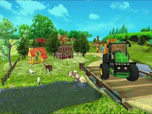 Cargo Tractor Farming Simulation Game