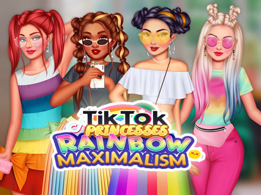 Tiktok Princesses Rainbow