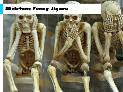 Skeletons Funny Jigsaw