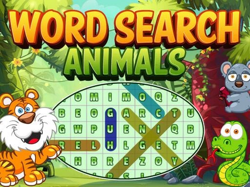 Word Search Animals