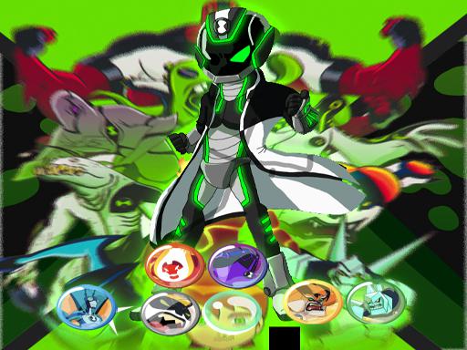 Ben 10 Halloween Bubble Shoot