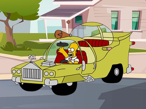 The Simpsons Car Jigsaw