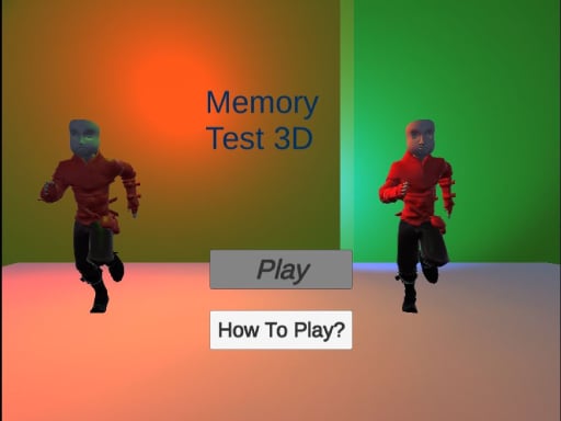 Memory Test 3d