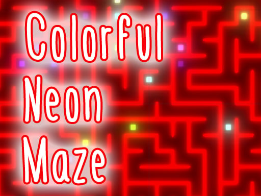 Colorful Neon Maze