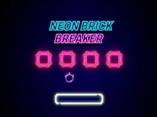 Neon Brick Breaker 