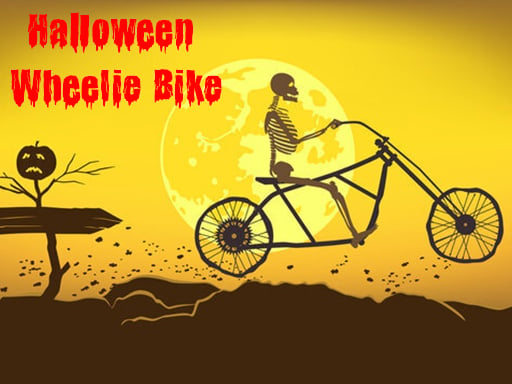 Halloween Wheelie Bike