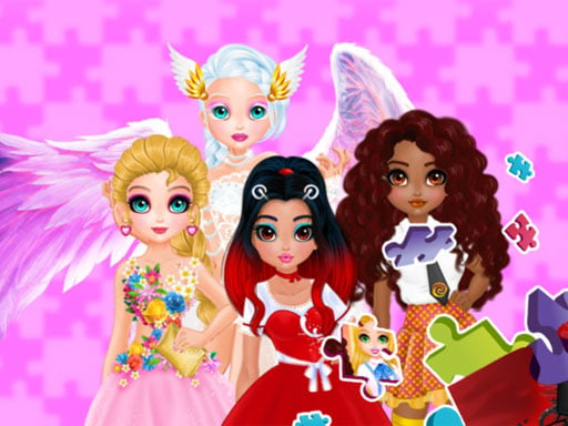 Puzzles - Princesses And Angels New Look