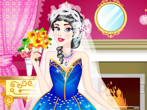 Sleeping Princess Wedding Dress Up