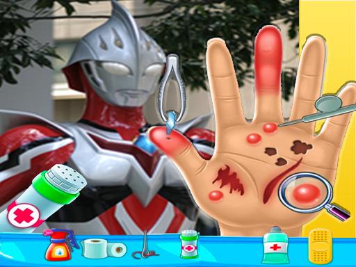 Ultraman Hand Doctor - Fun Games For Boys Online