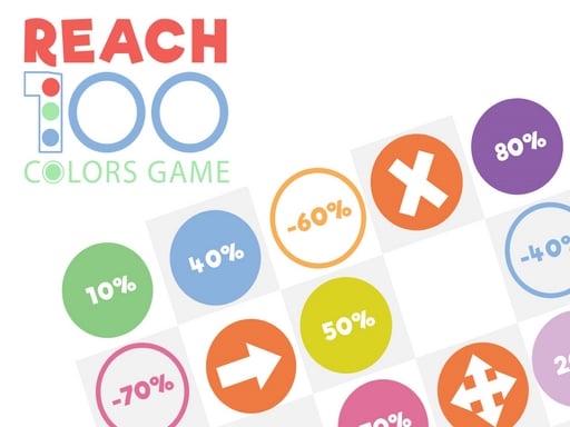 Reach 100 : Colors Game 