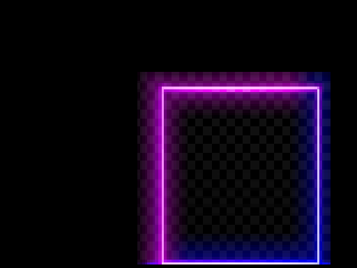 Neon Square Rush