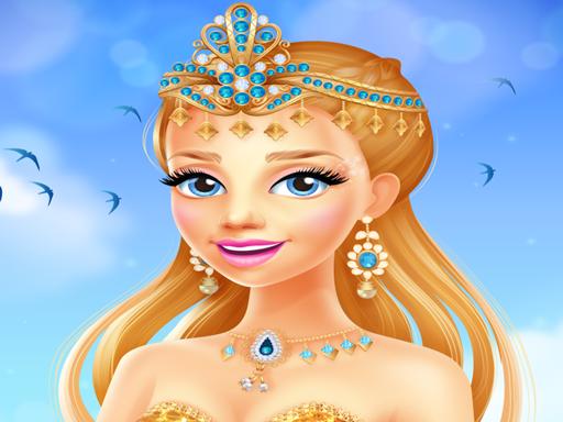 Princess Cool - Coloring Street Book Paint Game