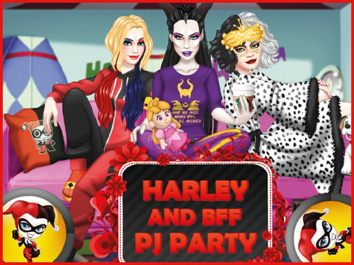 Dress Up Game: Harley And Bff Pj Party