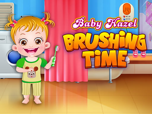 Baby Hazel Brushing Time