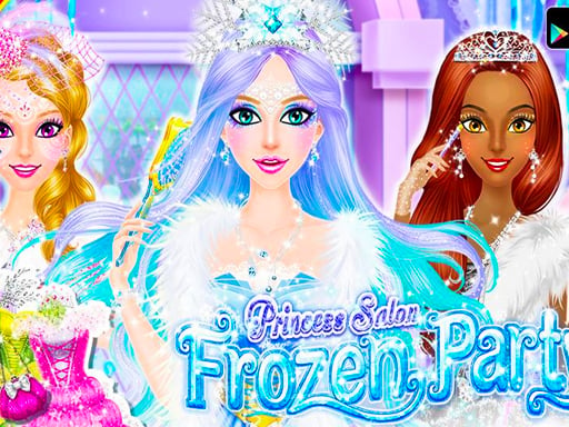 Princess Salon: Frozen Party Princess 