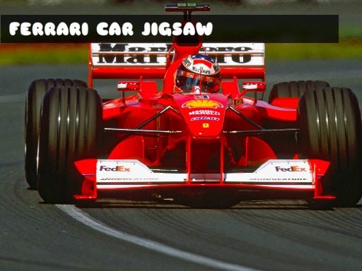 Ferrari Car Jigsaw