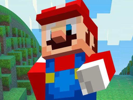 Super Mario Minecraft Runner