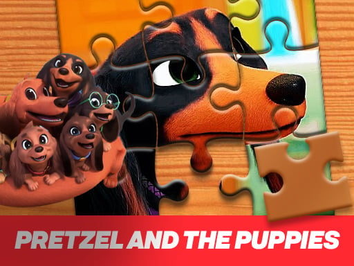 Pretzel And The Puppies Jigsaw Puzzle