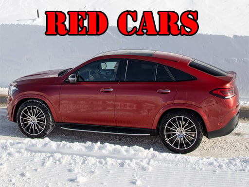 Red Gle Coupe Cars Puzzle