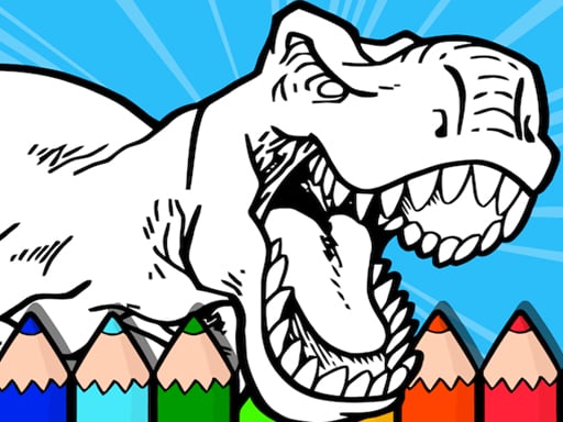 Coloring Dinos For Kids