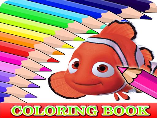 Coloring Book For Finding Nemo